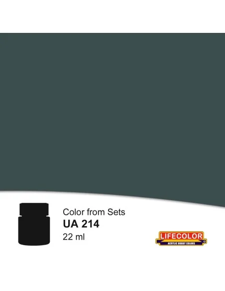 Grigio Verde Scuro 22 ml - Lifecolor NUA214