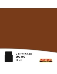 Dark Brown 22 ml - Lifecolor NUA409