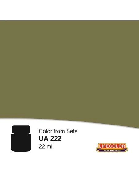 Olive Drab 22 ml - Lifecolor NUA222
