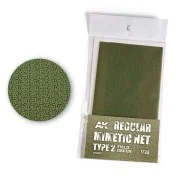 REGULAR CAMOUFLAGE NET Type 2 FIELD GREEN - AK Interactive AK8067