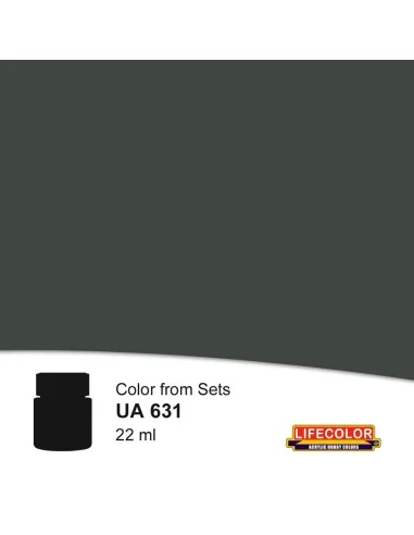 Admiralty Dark Grey 507A 22 ml - Lifecolor NUA631