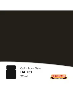 Dirty Black 22 ml - Lifecolor NUA731