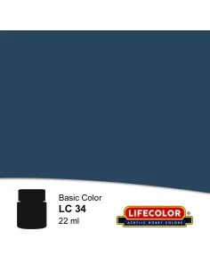 Matt Royal Blue 22 ml - Lifecolor NLC34