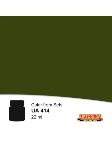 [NO_DESC] Tela Grigio Verde Duffel Grey Green 22 ml - Lifecolor NUA414