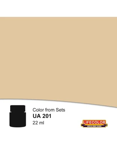 Gelbbraun 22 ml - Lifecolor NUA201