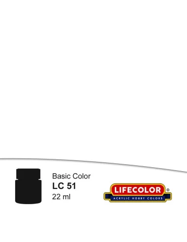 Gloss White 22 ml - Lifecolor NLC51