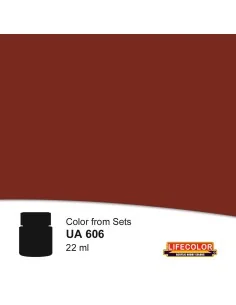 Schiffbodenfarbe Rot 5 22 ml - Lifecolor NUA606