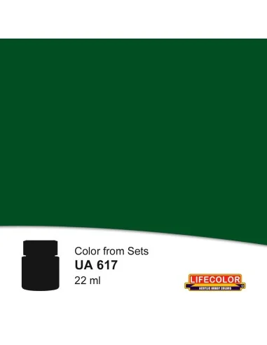 Verde Scuro Antivegetativo 22 ml - Lifecolor NUA617