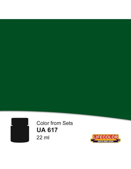 Verde Scuro Antivegetativo 22 ml - Lifecolor NUA617