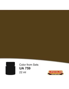Exhausted Umber 22 ml - Lifecolor NUA759