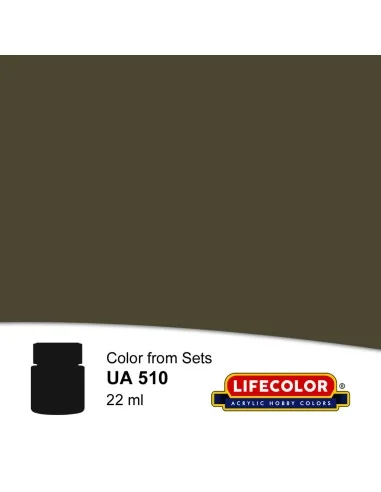[NO_DESC] Braunviolett Violet Brown 22 ml - Lifecolor NUA510