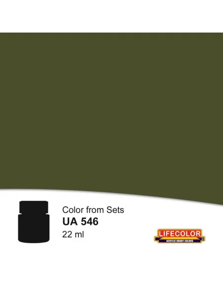 Dark Green 22 ml - Lifecolor NUA546