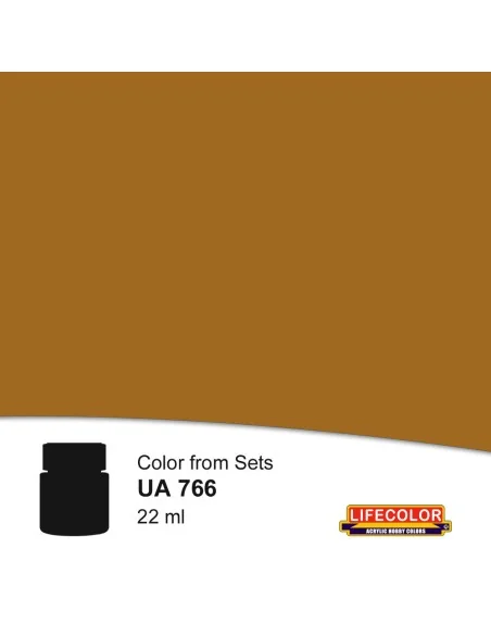 Leather Yellow-Ochre Tone 22 ml - Lifecolor NUA766