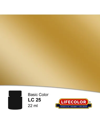 Matt Gold 22 ml - Lifecolor NLC25