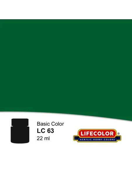 Gloss Emerald Green 22 ml - Lifecolor NLC63