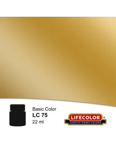 Gloss Gold 22 ml - Lifecolor NLC75