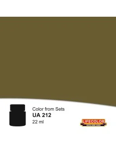 Graugrun Khakibraun 22 ml - Lifecolor NUA212