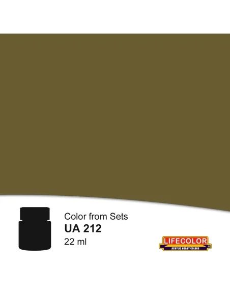 Graugrun Khakibraun 22 ml - Lifecolor NUA212