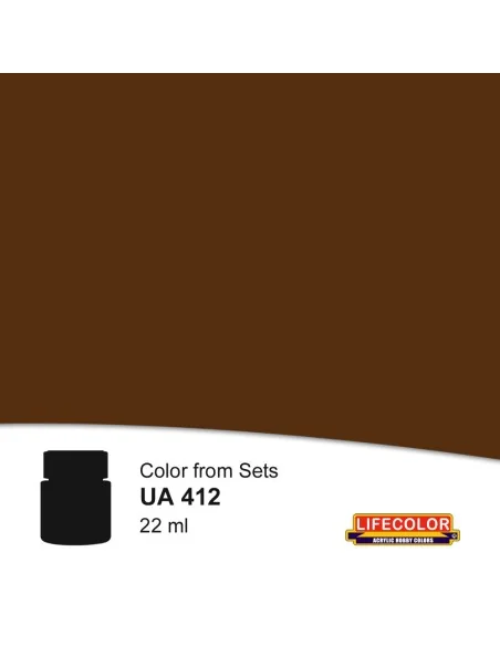 [NO_DESC] Extra Dark Brown 22 ml - Lifecolor NUA412