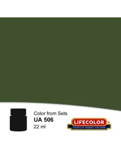 Olivgrun 22 ml - Lifecolor NUA506
