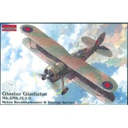 Gloster Gladiator Mk.I/Mk.II/J-8 Meteo Reconnaissance, 1/48 - Roden...