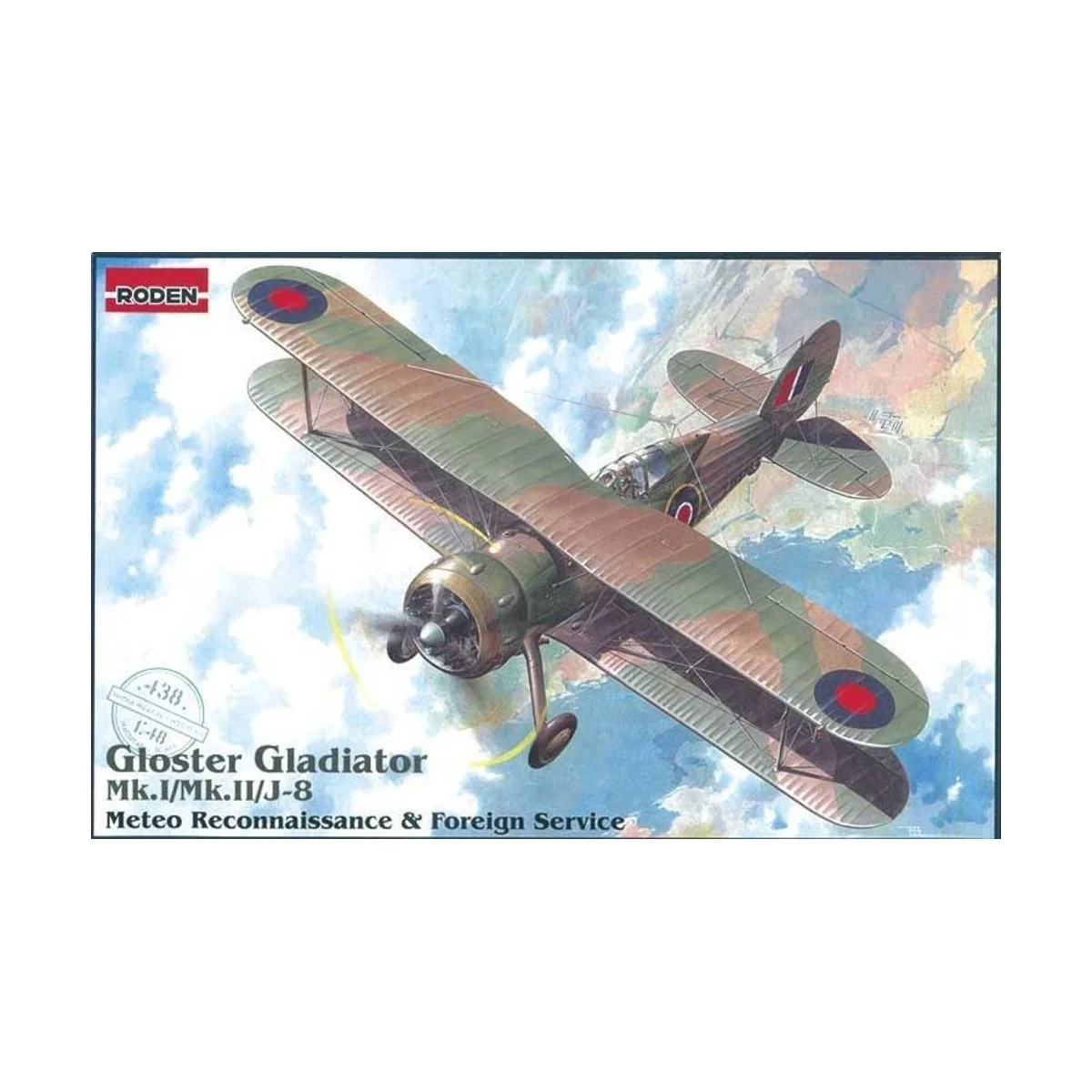 Gloster Gladiator Mk.I/Mk.II/J-8 Meteo Reconnaissance - Roden 438