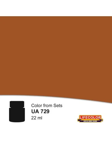 Dark Wooden Stock 22 ml - Lifecolor NUA729
