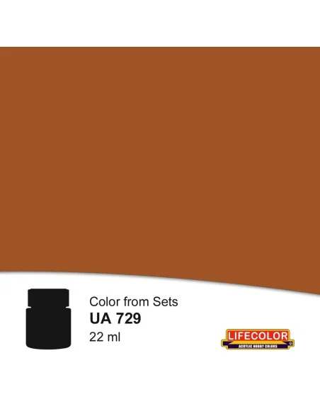 Dark Wooden Stock 22 ml - Lifecolor NUA729