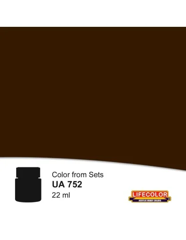 Dark Umber Hemp 22 ml - Lifecolor NUA752