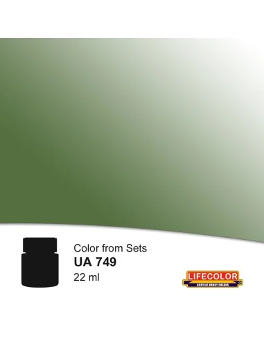 Vegetable Origin Damp Green 22 ml - Lifecolor NUA749