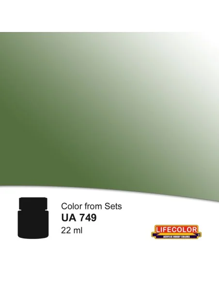 Vegetable Origin Damp Green 22 ml - Lifecolor NUA749