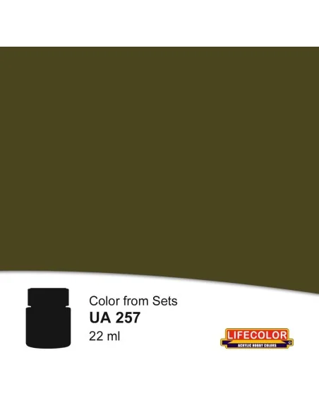 Olive Drab Deep Shade 22 ml - Lifecolor NUA257