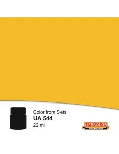 Keltainen Yellow 22 ml - Lifecolor NUA544