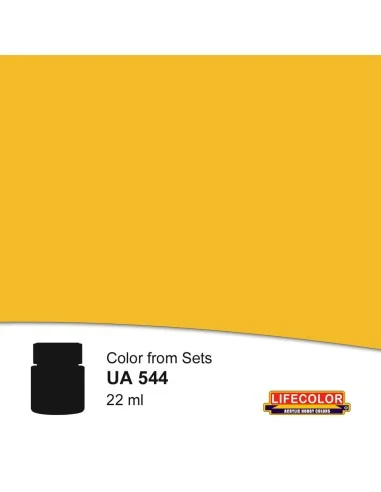 Keltainen Yellow 22 ml - Lifecolor NUA544