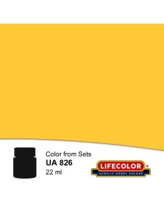Warning Panel Yellow Early 22 ml - Lifecolor NUA826