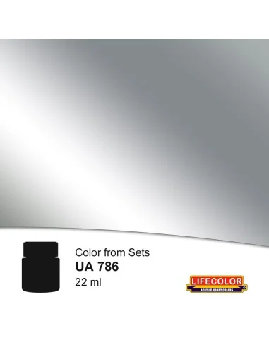 Polished Steel Modern Shell 22 ml - Lifecolor NUA786