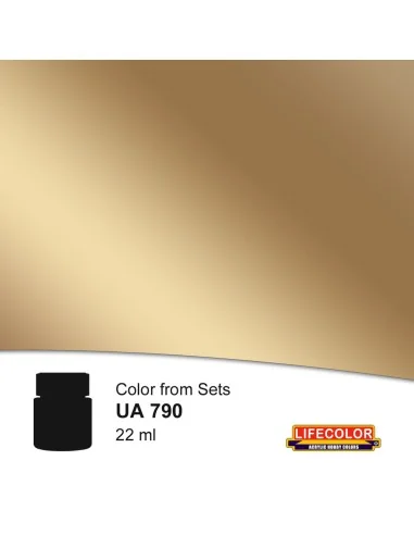 New Shell Brass Shade 3 22 ml - Lifecolor NUA790