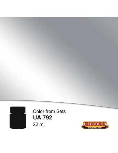 [NO_DESC] Polished Aluminium 22 ml - Lifecolor NUA792