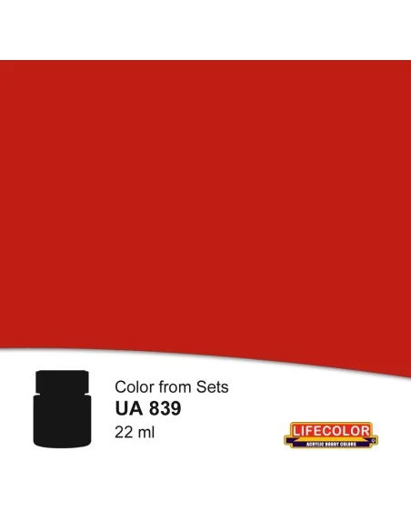 Rosso Fuoco 22 ml - Lifecolor NUA839