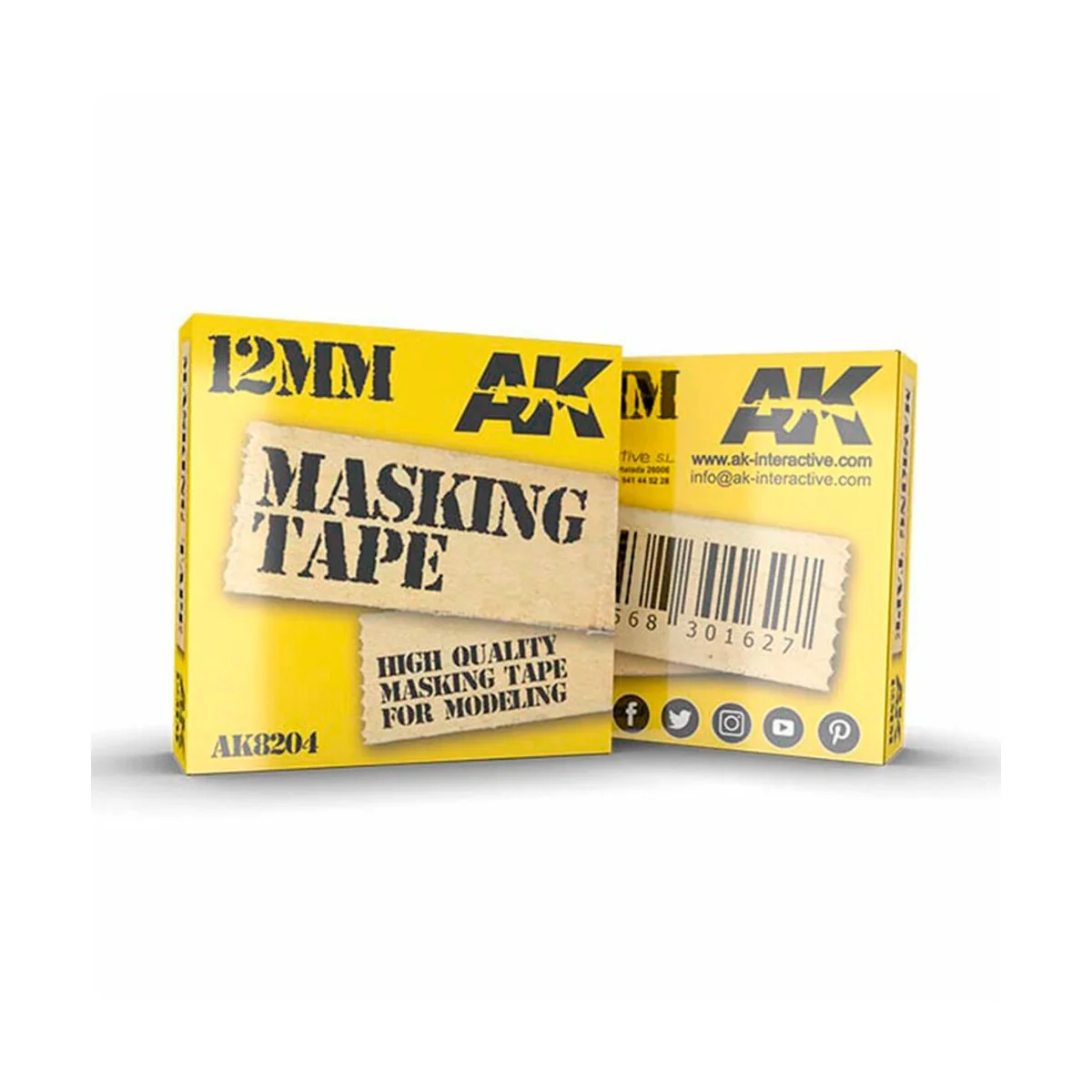 Masking Tape 12 mm - AK Interactive AK8204