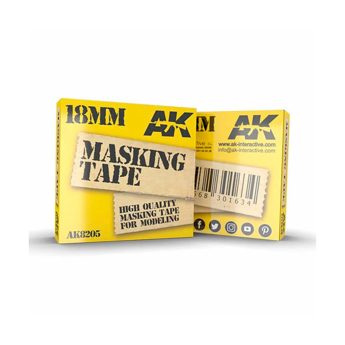 Masking Tape 18 mm - AK Interactive AK8205
