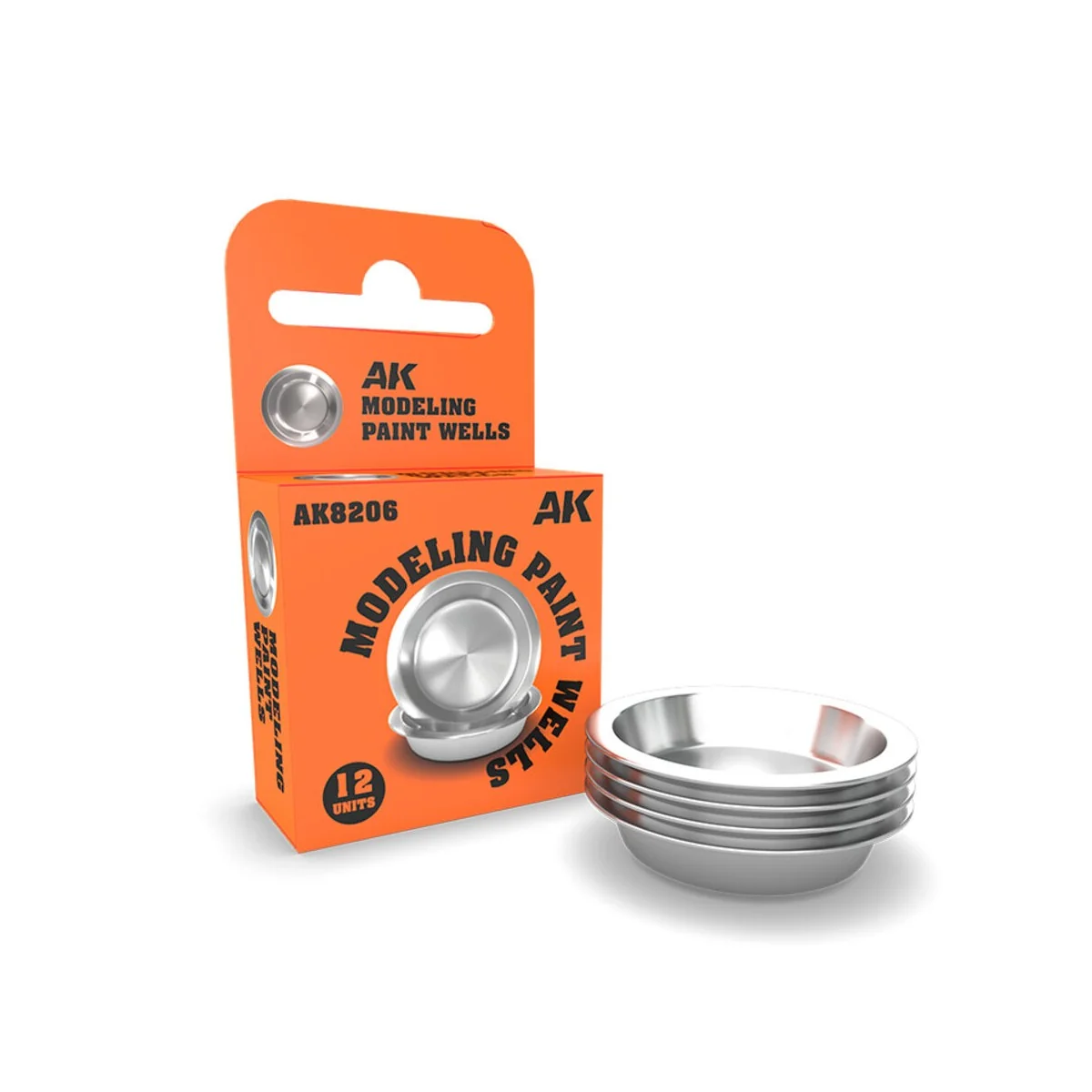 Modelling Paint Wells - AK Interactive AK8206