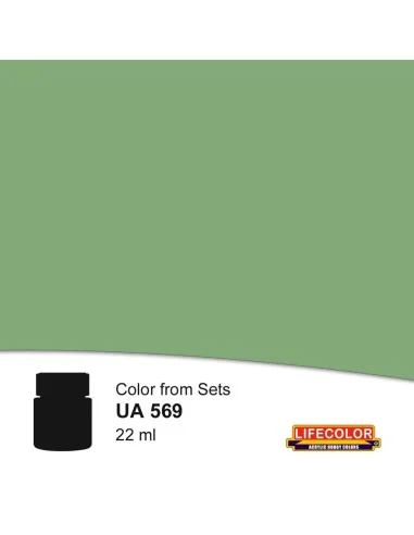 German Light Green 22 ml - Lifecolor NUA569
