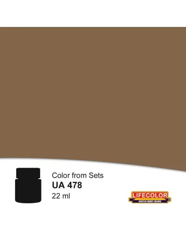 Isonzo Braun 22 ml - Lifecolor NUA478