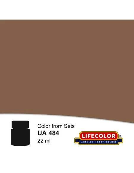 Erdl Brown 22 ml - Lifecolor NUA484