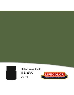 Erdl Medium Green 22 ml - Lifecolor NUA485