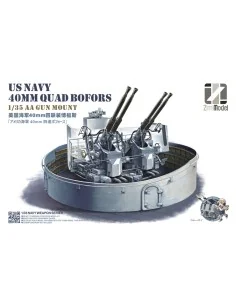 US Navy 40mm Quadruple Bofors, 1/35 - Zimi Model ZM53001