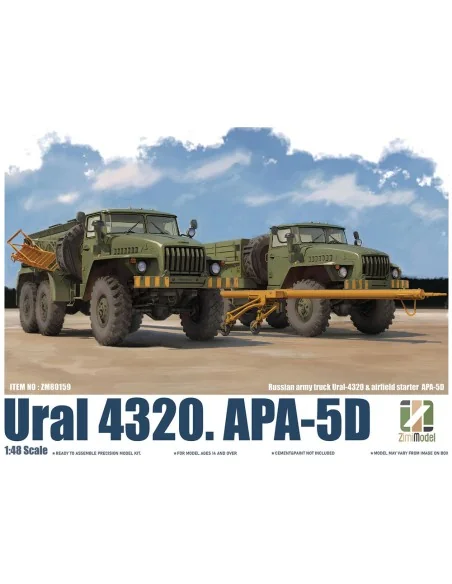 Ural 4320. APA-5D, 1/48 - Zimi Model ZM80159