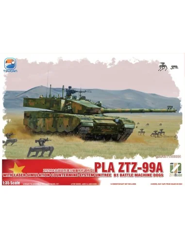 ZTZ-99A MBT (WITH LASER SIMULATION COUNTERMINE SYSTEM UNITREE BI BA...