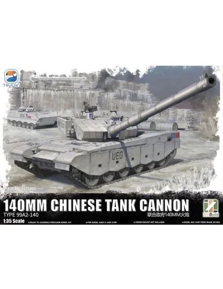 ZTZ-99A MBT (140MM CHINES TANK CANNON UEG), 1/35 - Toucan Model TC3...